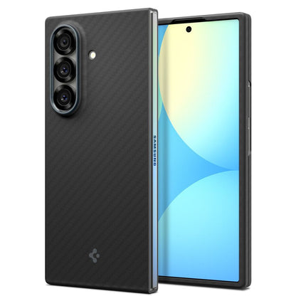 Tok Samsung Galaxy Z Fold7 F966-hoz, Spigen, Air Skin, Fekete ACS09555
