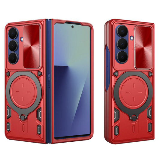 Tok Samsung Galaxy Z Fold7 F966-hez, Techsuit, CamGuard Pro, Piros