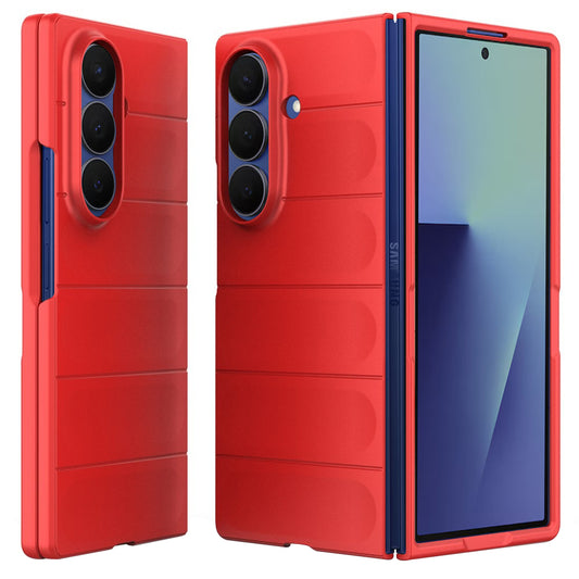 Tok Samsung Galaxy Z Fold7 F966-hez, Techsuit, Magic Shield, Piros