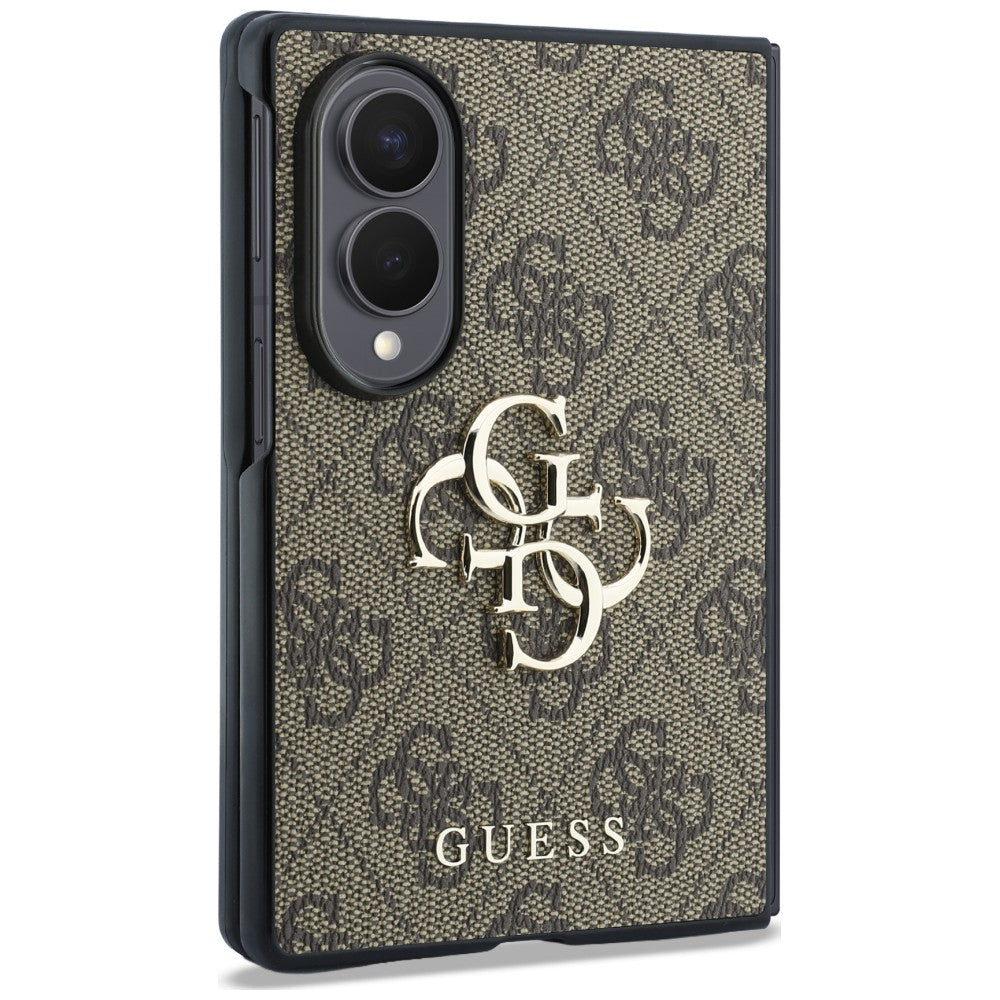 Tok Samsung Galaxy Z Fold8 F971-hez, Guess, 4G Nagy Logó, Barna