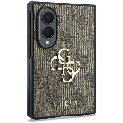Tok Samsung Galaxy Z Fold8 F971-hez, Guess, 4G Nagy Logó, Barna