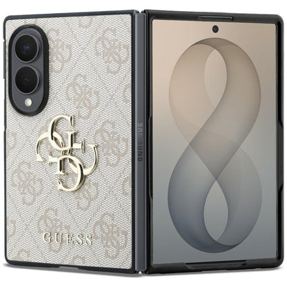 Tok Samsung Galaxy Z Fold8 F971-hez, Guess, 4G Nagy Logó, Rózsaszín