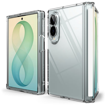 Case for Samsung Galaxy Z Fold8 F971, Ringke, Fusion Flap, Transparent