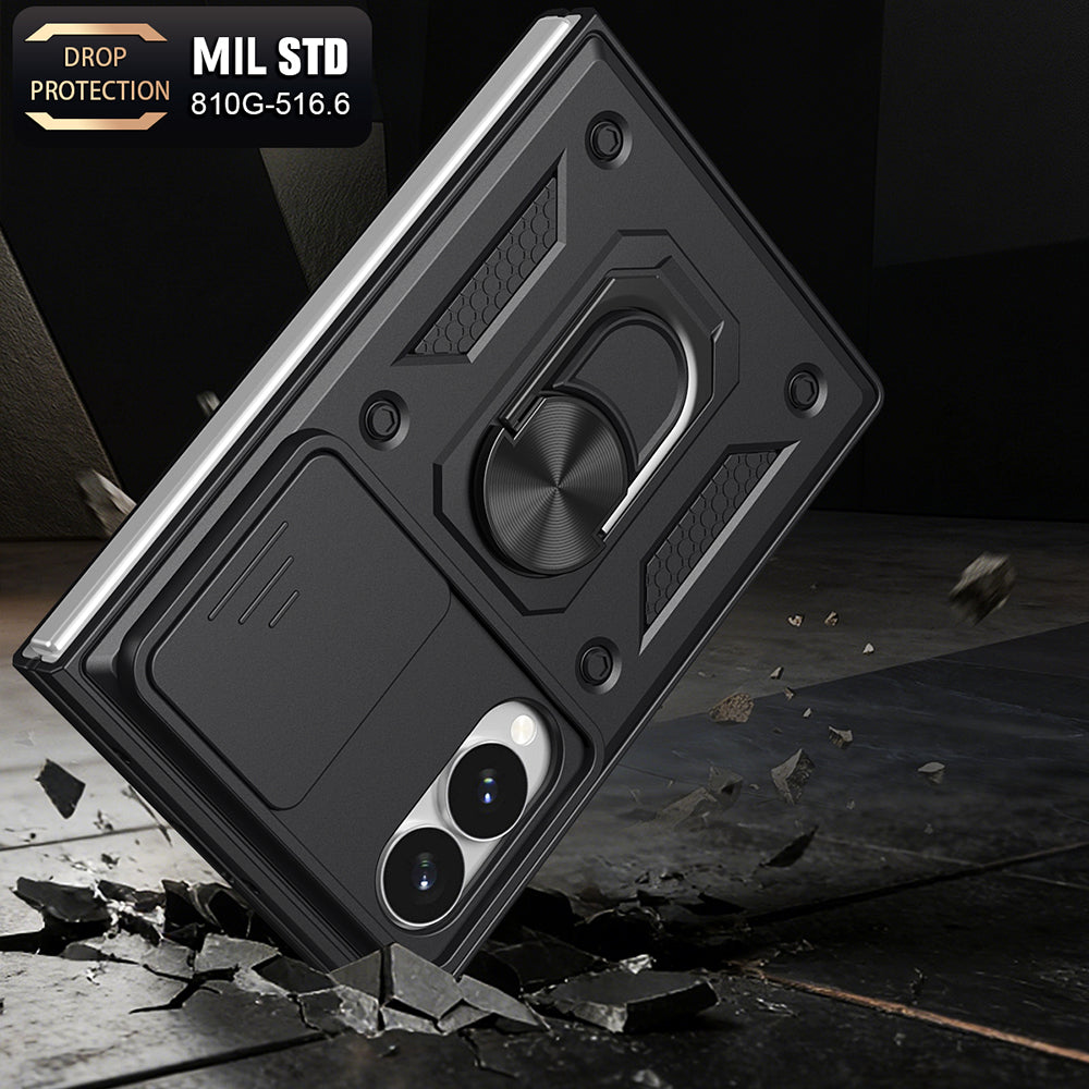 Tok Samsung Galaxy Z Fold8 F971-hez, Techsuit, CamShield, Arany