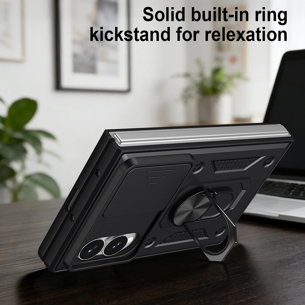 Tok Samsung Galaxy Z Fold8 F971-hez, Techsuit, CamShield, Arany