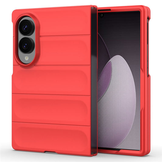 Tok Samsung Galaxy Z Fold8 F976-hez, Techsuit, Magic Shield, Piros