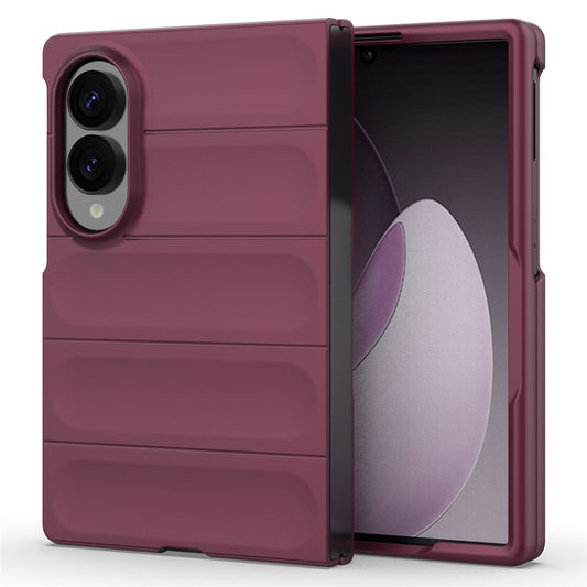 Tok Samsung Galaxy Z Fold8 F976-hez, Techsuit, Magic Shield, Bordó