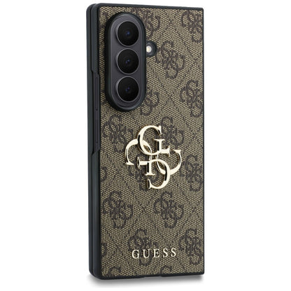 Tok Samsung Galaxy Z Fold8 Ultra F976-hez, Guess, 4G Nagy Logó, Barna