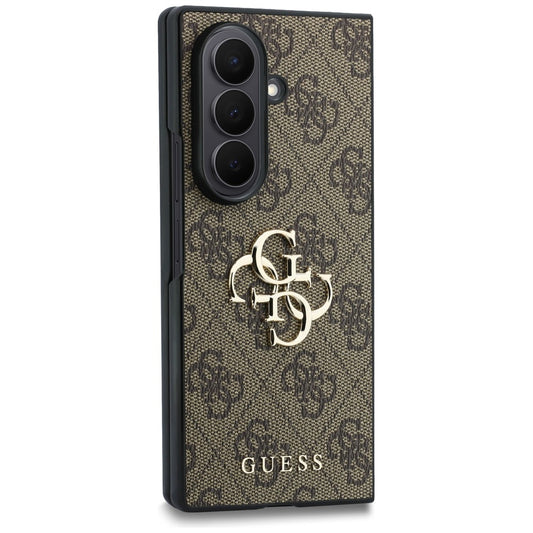 Tok Samsung Galaxy Z Fold8 Ultra F976-hez, Guess, 4G Nagy Logó, Barna