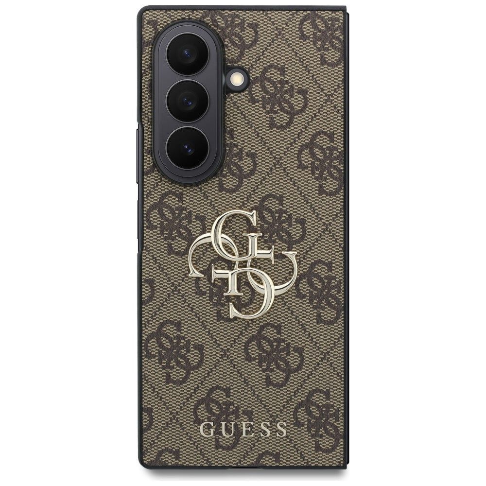 Tok Samsung Galaxy Z Fold8 Ultra F976-hez, Guess, 4G Nagy Logó, Barna
