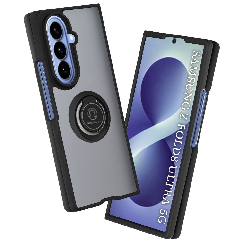 Tok Samsung Galaxy Z Fold8 Ultra F971-hez, Techsuit, Glinth, Fekete