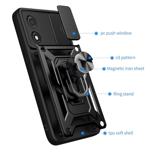 Tok a Tecno Pova 5 Pro-hoz, Techsuit, CamShield, Fekete