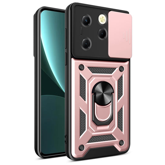 Tok a Tecno Spark 20 Pro / Infinix Hot 40 / Hot 40 Pro készülékhez, Techsuit, CamShield, rózsaszín