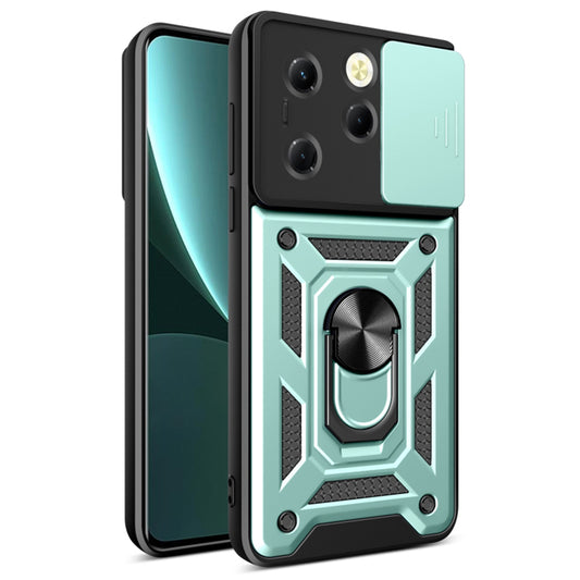 Tok a Tecno Spark 20 Pro / Infinix Hot 40 / Hot 40 Pro készülékhez, Techsuit, CamShield, Zöld