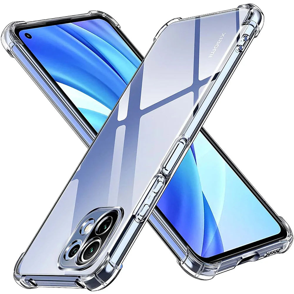 Tok Xiaomi 11 Lite 5G NE / Mi 11 Lite 5G / 11 Lite készülékhez, Techsuit, ütésálló, átlátszó