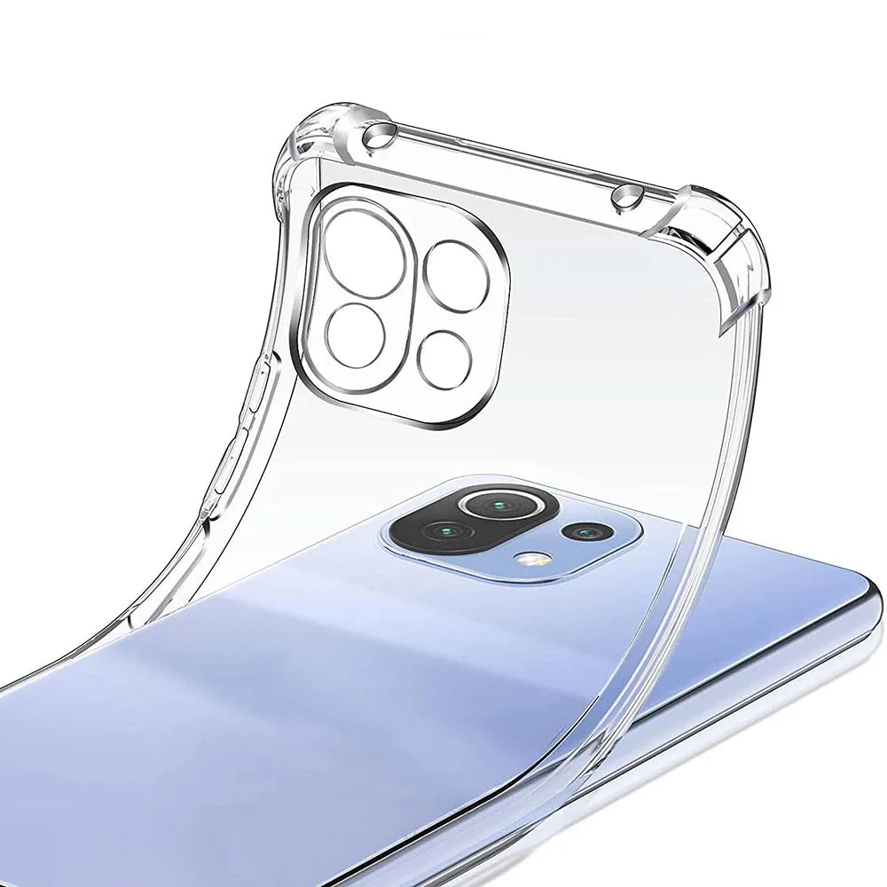 Tok Xiaomi 11 Lite 5G NE / Mi 11 Lite 5G / 11 Lite készülékhez, Techsuit, ütésálló, átlátszó