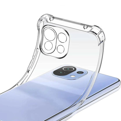 Tok Xiaomi 11 Lite 5G NE / Mi 11 Lite 5G / 11 Lite készülékhez, Techsuit, ütésálló, átlátszó