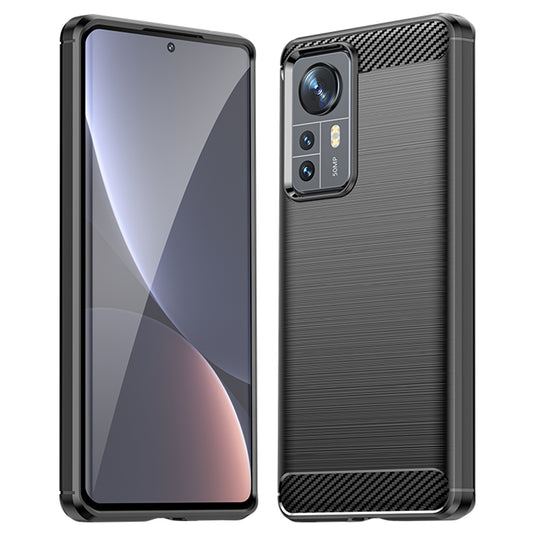 Tok Xiaomi 12X / 12-hez, Techsuit, karbon, fekete