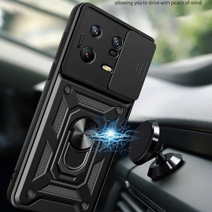 Tok Xiaomi 13 Pro-hoz, Techsuit, CamShield, Fekete