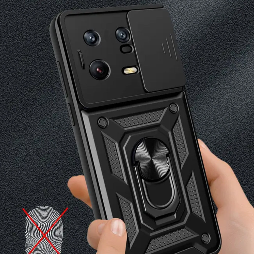 Tok Xiaomi 13 Pro-hoz, Techsuit, CamShield, Fekete