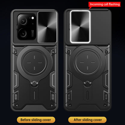 Tok Xiaomi 13T Pro / 13T-hez, Techsuit, CamGuard Pro, Fekete