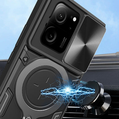 Tok Xiaomi 13T Pro / 13T-hez, Techsuit, CamGuard Pro, Fekete