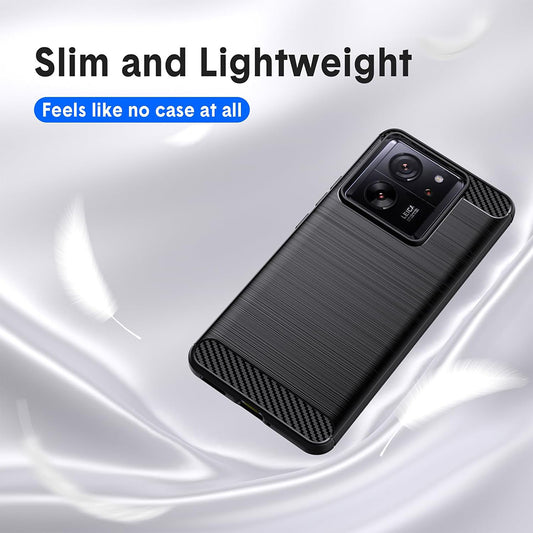 Tok Xiaomi 13T Pro / 13T-hez, Techsuit, karbon, fekete