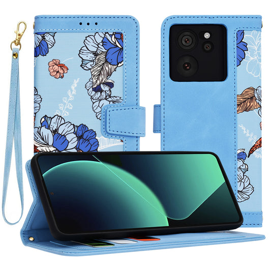 Tok Xiaomi 13T Pro / 13T-hez, Techsuit, FlipCraft, Kék