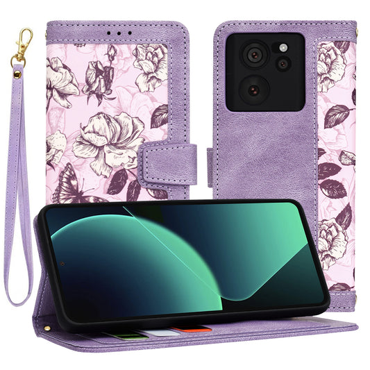 Tok Xiaomi 13T Pro / 13T-hez, Techsuit, FlipCraft, Lila