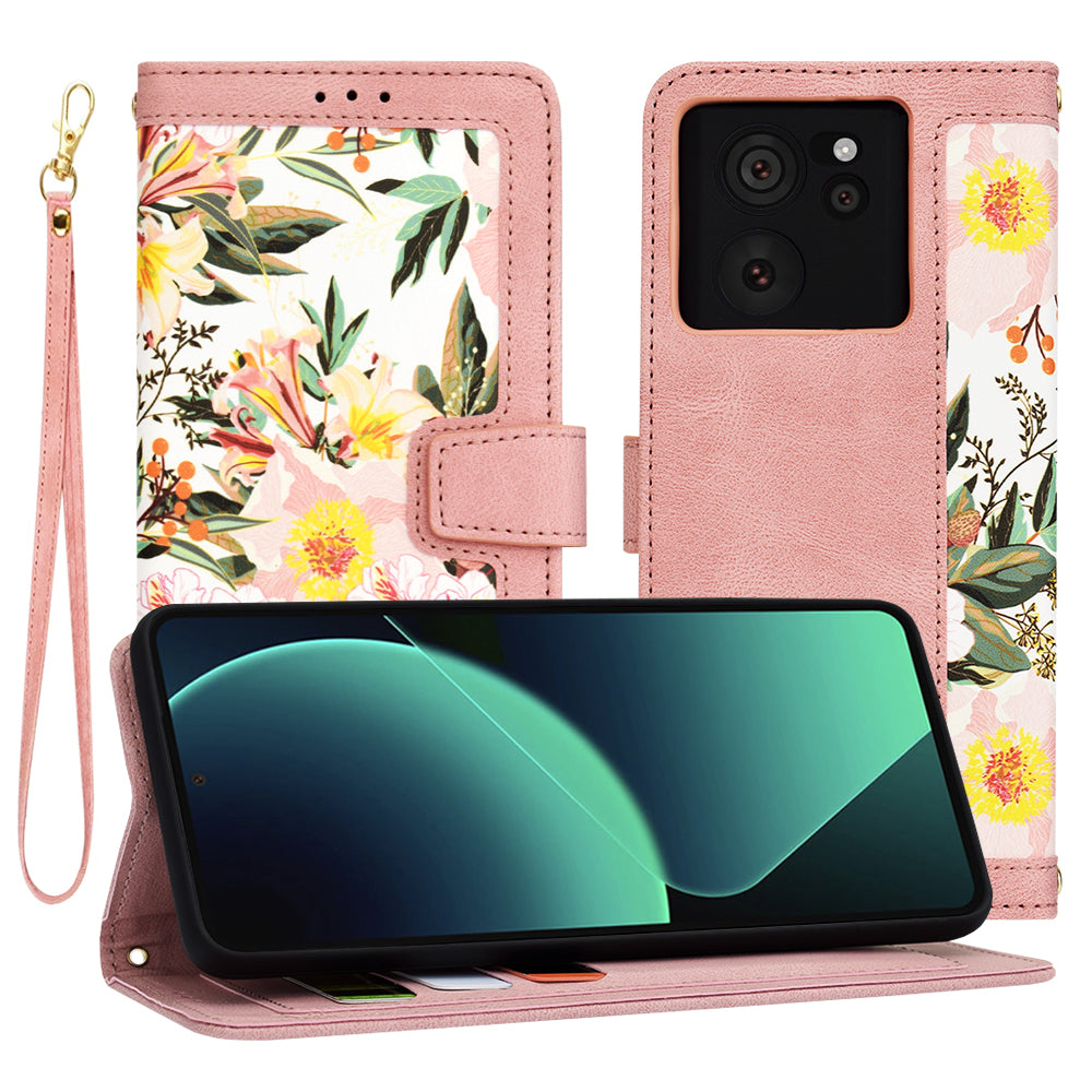 Case for Xiaomi 13T Pro / 13T, Techsuit, FlipCraft, Pink