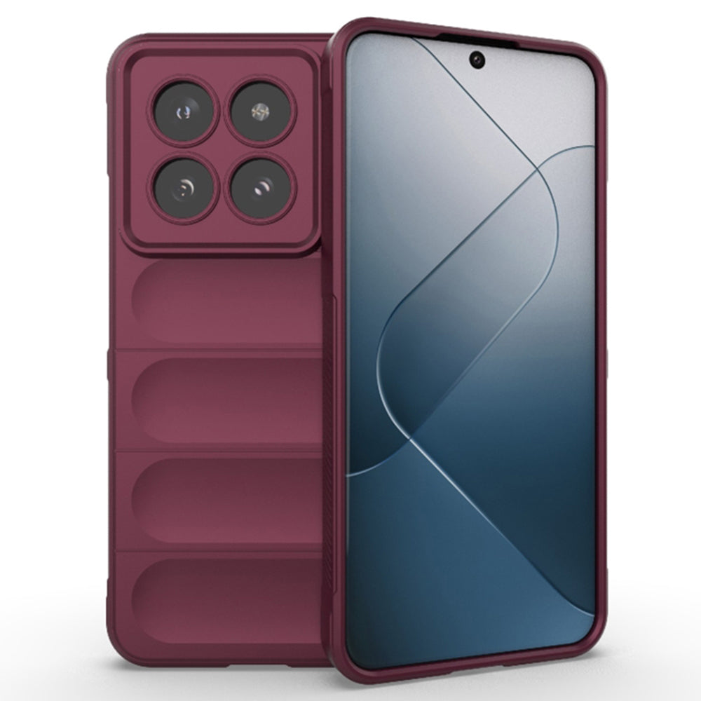 Tok Xiaomi 14 Pro-hoz, Techsuit, Magic Shield, Bordó