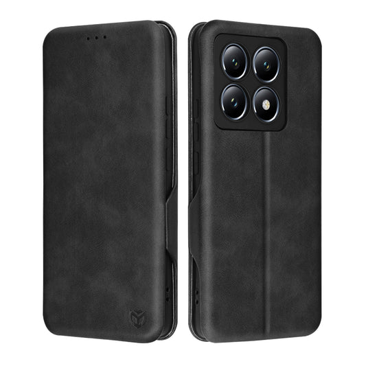 Tok Xiaomi 14 Pro-hoz, Techsuit, Safe Wallet Plus, Fekete