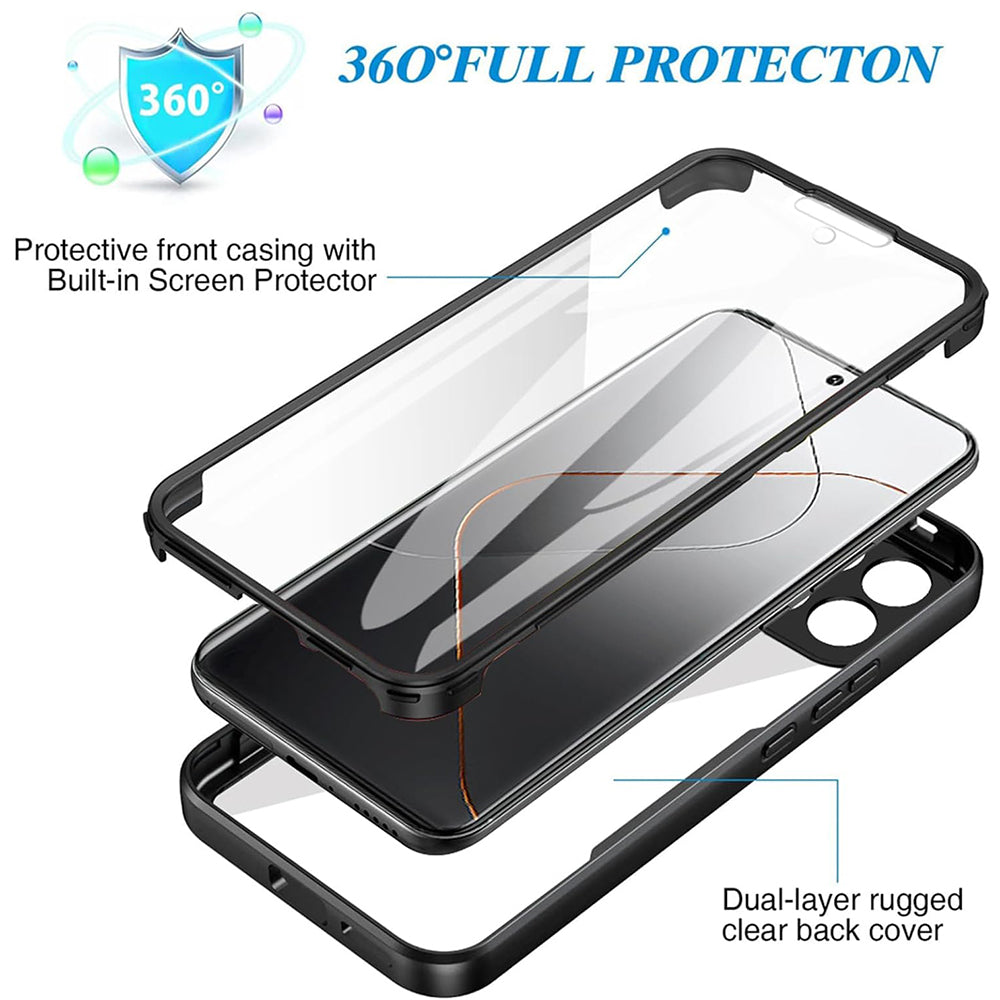 Case for Xiaomi 14, Techsuit, ColorVerse 360, Purple