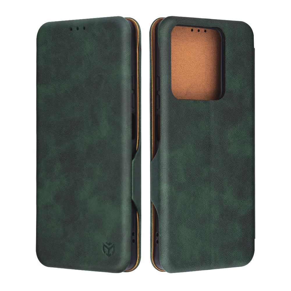 Tok Xiaomi 14-hez, Techsuit, Safe Wallet Plus, Zöld