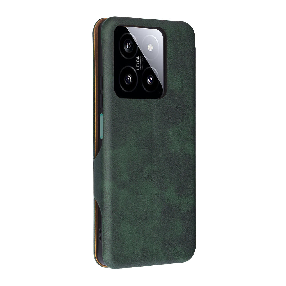 Tok Xiaomi 14-hez, Techsuit, Safe Wallet Plus, Zöld
