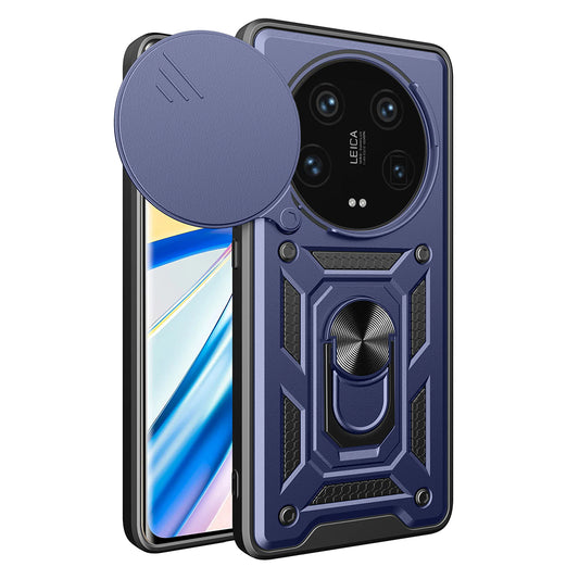 Tok Xiaomi 14 Ultra-hoz, Techsuit, CamShield, Kék