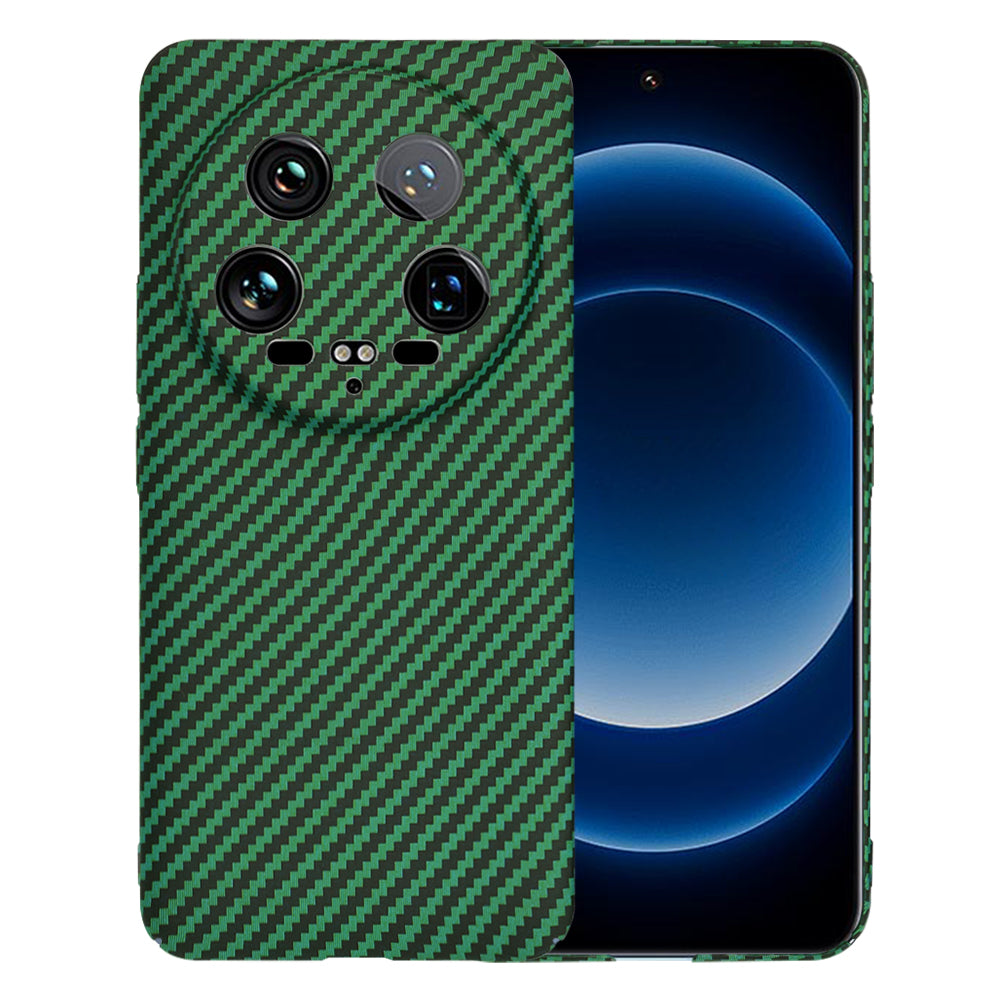 Tok Xiaomi 14 Ultra-hoz, Techsuit, Carbonite FiberShell, Zöld