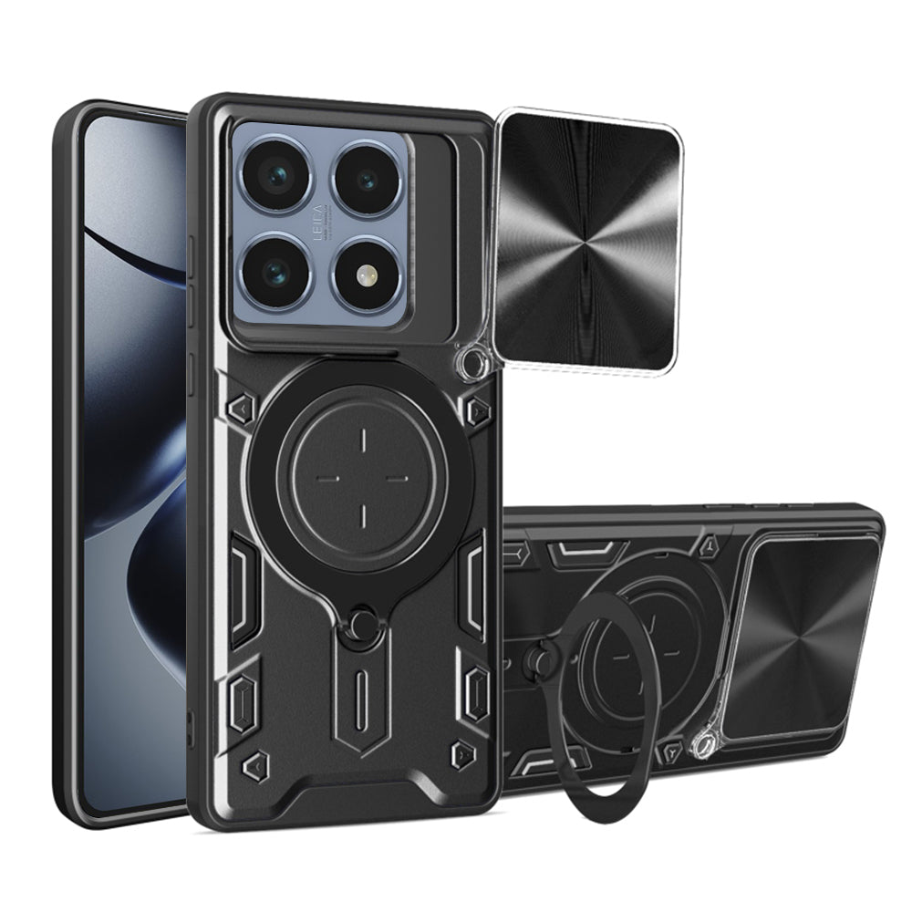 Tok Xiaomi 14T Pro-hoz, Techsuit, CamGuard Pro, Fekete