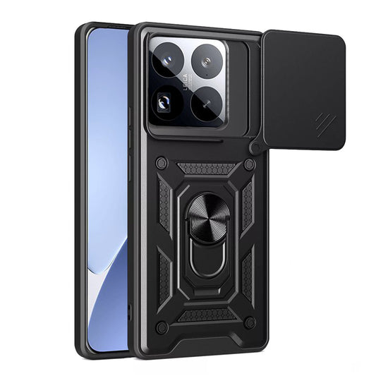 Tok Xiaomi 15 Pro-hoz, Techsuit, CamShield, Fekete