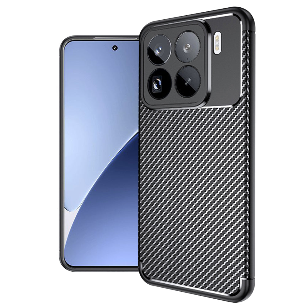 Tok Xiaomi 15 Pro-hoz, Techsuit, CarbonFiber, Fekete
