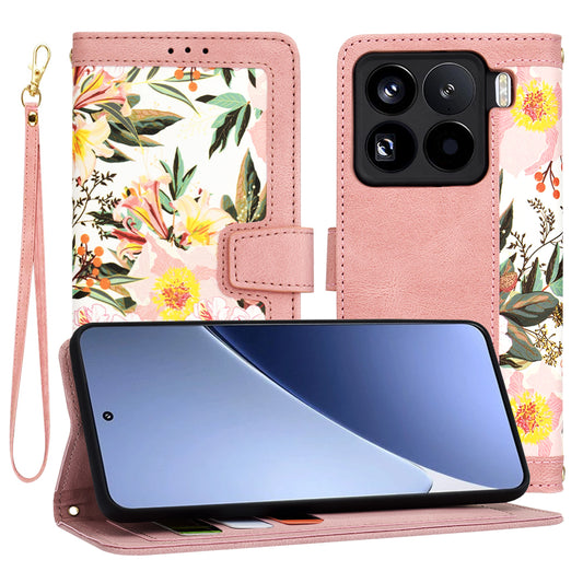 Tok Xiaomi 15 Pro-hoz, Techsuit, FlipCraft, Rózsaszín