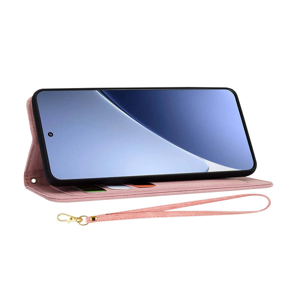 Tok Xiaomi 15 Pro-hoz, Techsuit, FlipCraft, Rózsaszín