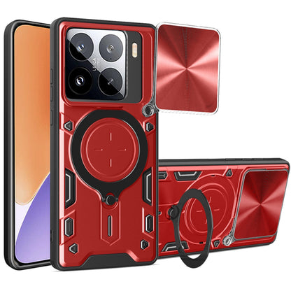 Tok Xiaomi 15-höz, Techsuit, CamGuard Pro, Piros