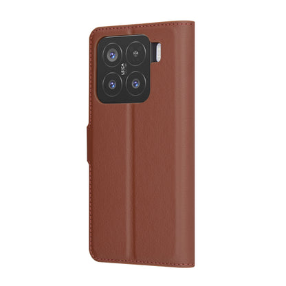 Tok Xiaomi 15-höz, Techsuit, bőr folio, barna