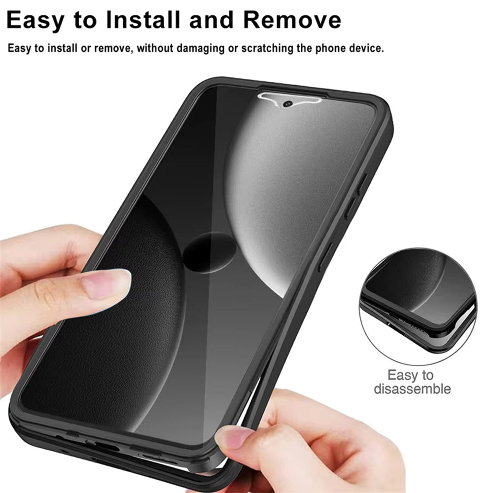 Tok Xiaomi 15 Ultra-hoz, Techsuit, ColorVerse 360, Fekete