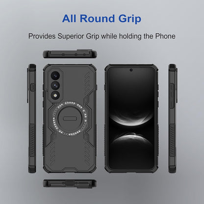 MagSafe Case for Xiaomi 15T Pro, Techsuit, ArmorMag, Black