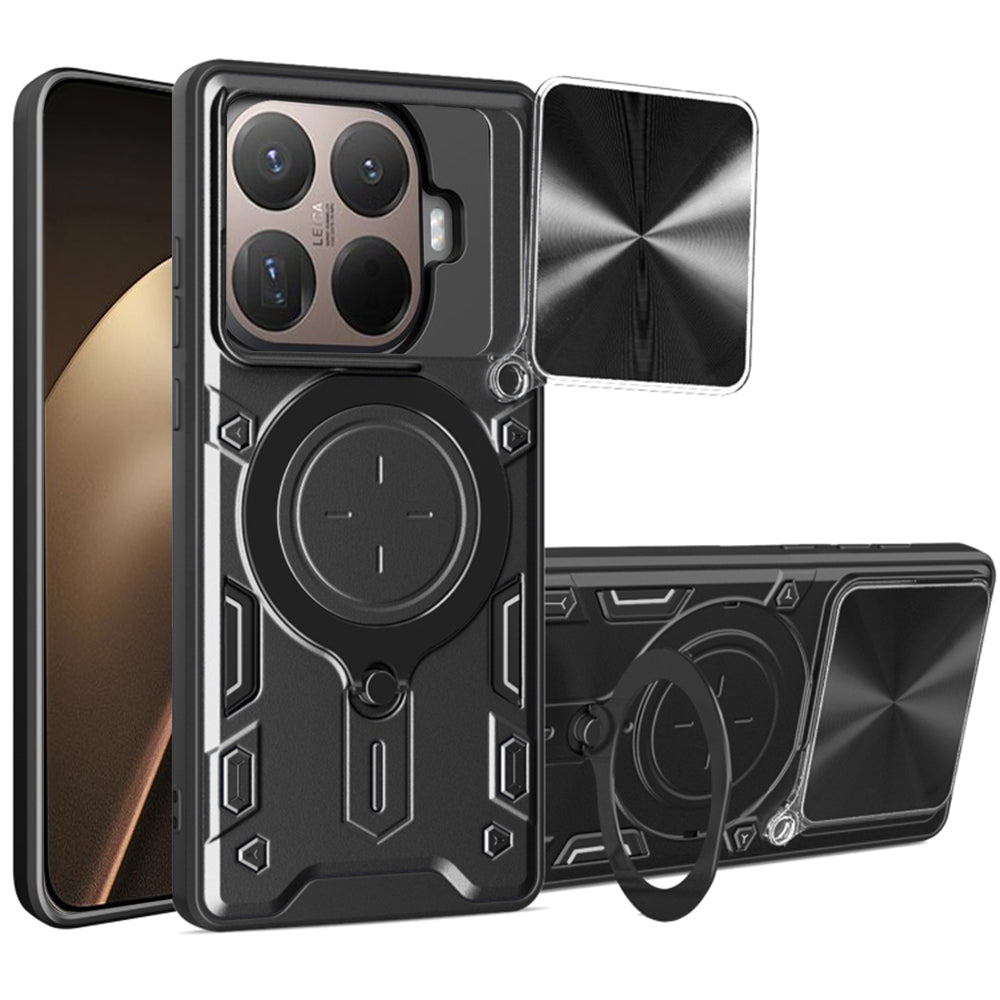 Tok Xiaomi 15T Pro-hoz, Techsuit, CamGuard Pro, Fekete