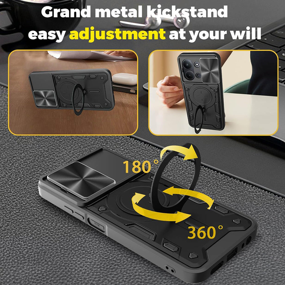 Tok Xiaomi 15T Pro-hoz, Techsuit, CamGuard Pro, Fekete