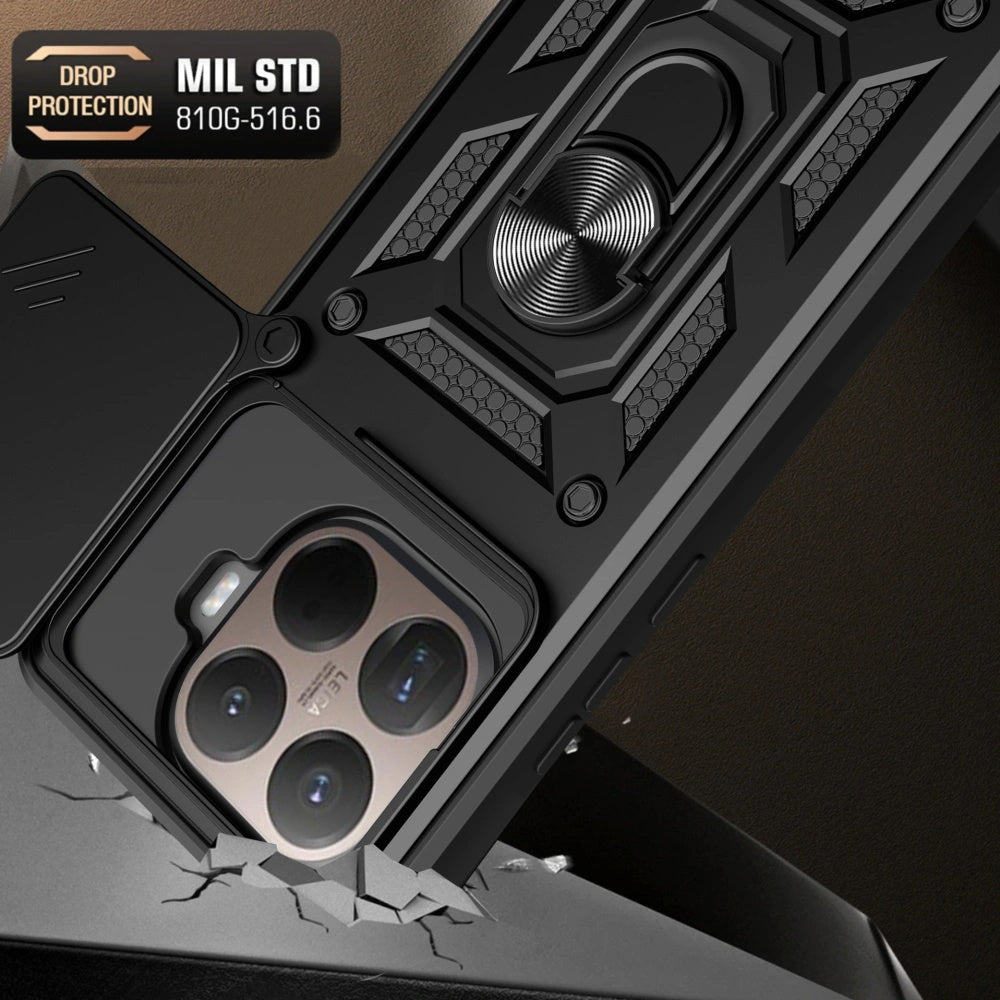 Tok Xiaomi 15T Pro-hoz, Techsuit, CamShield, Zöld