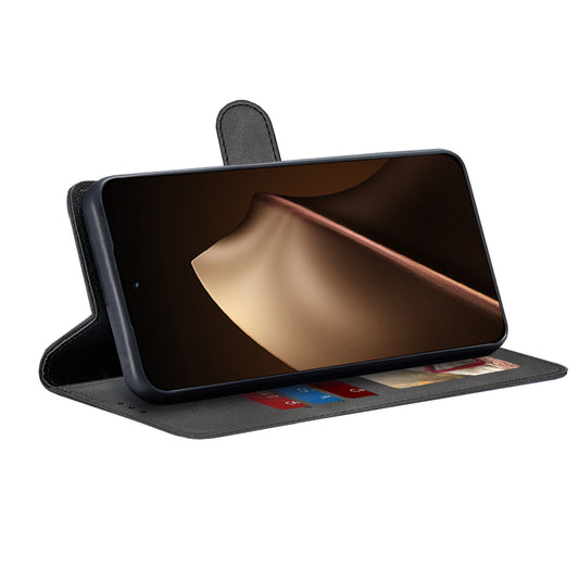 Tok Xiaomi 15T Pro-hoz, Techsuit, Diary Book, Fekete
